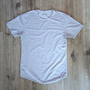 Bylt Drop Cut Lux Shirt - Small, Light Heather Grey